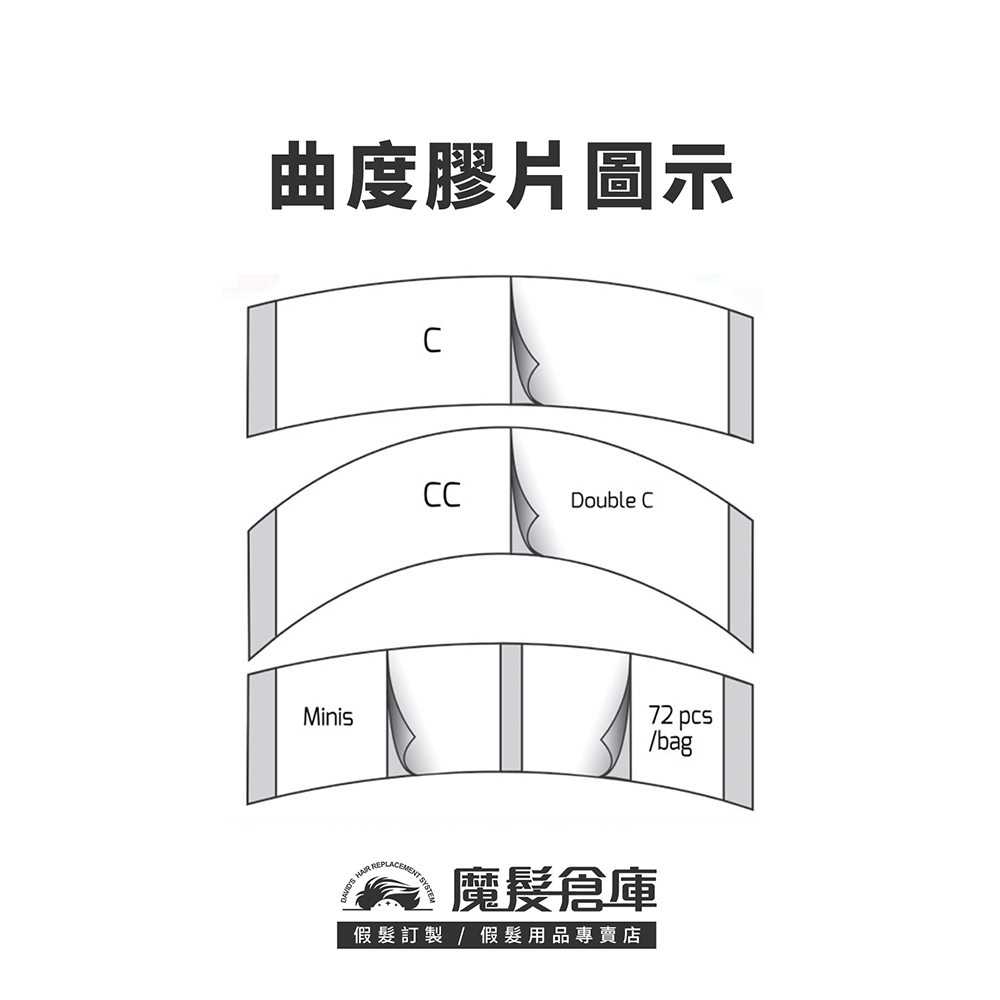 【紅膠膠片Sensi-Tak-36片】 美國沃克原廠假髮膠片 WALK TAPE 